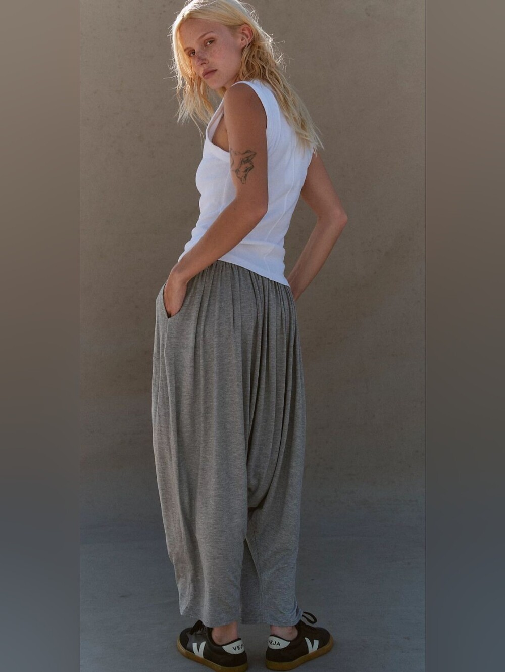 Free People Cleona Harem Pants Size Medium - Picture 2 of 6